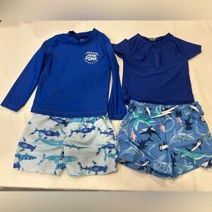 Boys swimwear set bundle